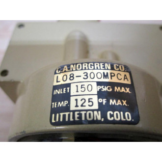 Norgren L08-300MPCA Pneumatic Lubricator - New No Box