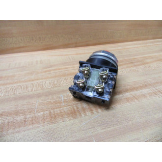 General Electric CR104PBG91R2 Red Push Button GE WContact Block - New No Box