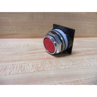 General Electric CR104PBG91R1 Red Pushbutton GE WO Contact Block - New No Box