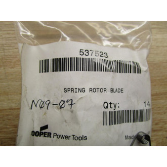 Cooper Power Tools 537523 Spring Rotor Blade (Pack of 14)