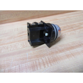 General Electric CR104PBG91R1 Red Pushbutton GE WContact Block - New No Box