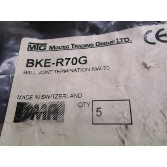 Moltec Trading Group BKE-R70G Conduit (Pack of 5)