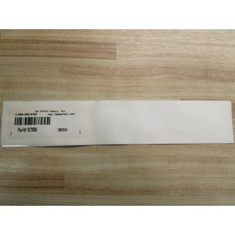 Lab Safety Supply, 51793A Cooling Water Supply Label (Pack of 4) - New No Box