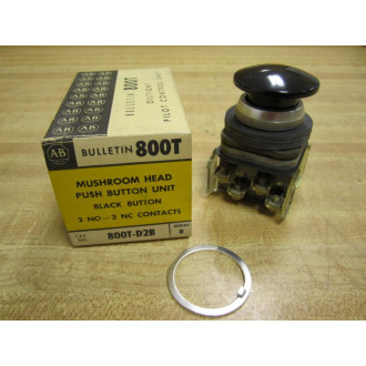 Allen Bradley 800T-D2B Pushbutton Switch Old Style