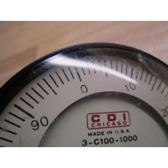 CDI Chicago 3-C100-1000 Dial Indicator - Used