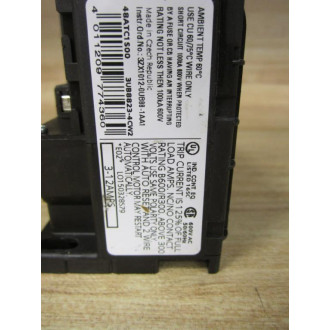 Siemens 48ATD3S00 Overload Relay Missing Terminals - Used