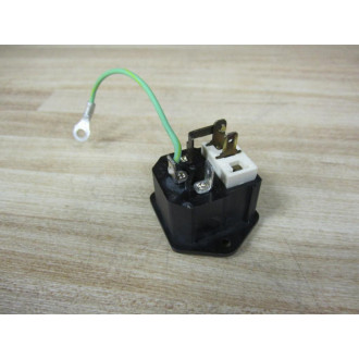 KEB 10A 250V Rocker Switch With Power Connector WCable - New No Box