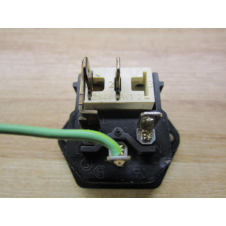 KEB 10A 250V Rocker Switch With Power Connector WCable - New No Box