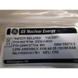 General Electric Q269C277G4 For Movable Contact Arm for GE AK-2