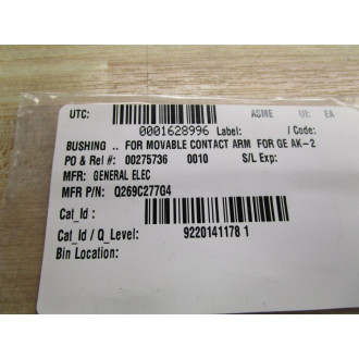 General Electric Q269C277G4 For Movable Contact Arm for GE AK-2