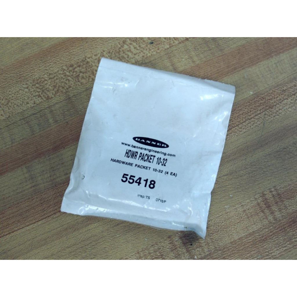 Banner 55418 Hardware Packet 10-32