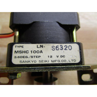 Sankyo Seiki Mfg. LN-S6320 Stepper Motor - Used