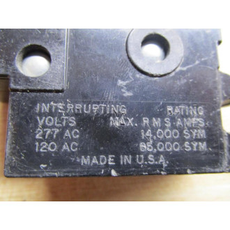 Square D LM-5661 Circuit Breaker Type EHB4 20A 1 Pole - Used