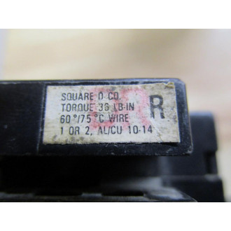 Square D LM-5661 Circuit Breaker Type EHB4 20A 1 Pole - Used