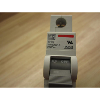 Cutler-Hammer WMS1B15 Eaton Circuit Breaker - New No Box