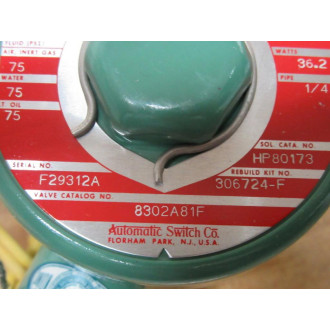Asco 8302A81F Valve