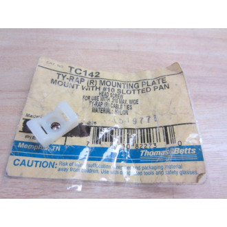 Thomas And Betts TC142 Mounting Plate (Pack of 350) - New No Box