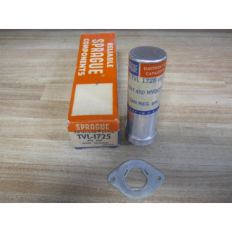 Sprague TVL 1725 Capacitor 40MF. 450 WVDC Only 1 Gasket