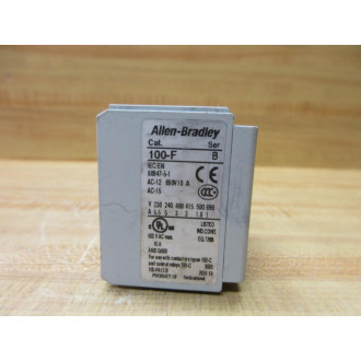 Allen Bradley 100F-A13 Auxiliary Contact 100FA13 - Used