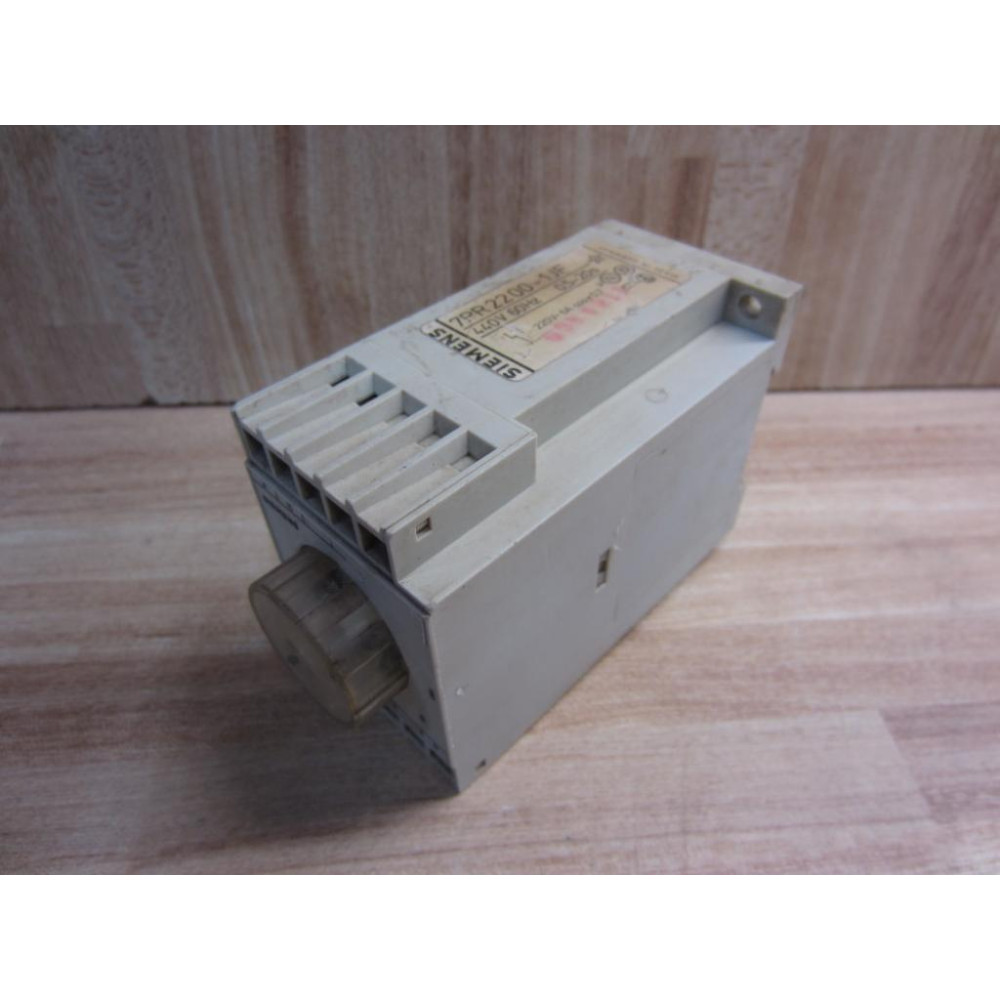 Siemens 7PR2200-1JF Timer 7PR22001JF - Used