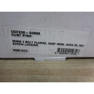 Peer UCF206-30MM Flange Bearing UCF20630MM