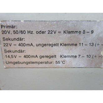 Linde EHG 5000 Process Control Module EHG5000 - Used