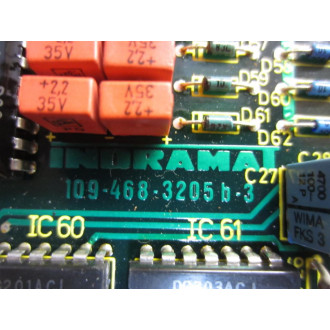 Indramat 109-468-3205B-3 Circuit Board 109-468-3205A-3 - Used