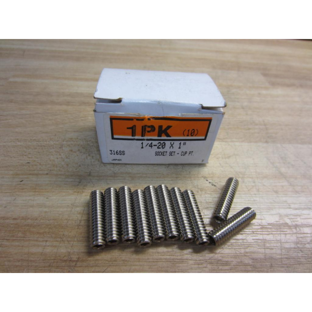 14-20X1 Set Screw 1420X1 (Pack of 10)