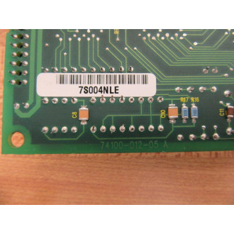 Allen Bradley 74100-013 PC Board 74100013 Chipped Corner - Used