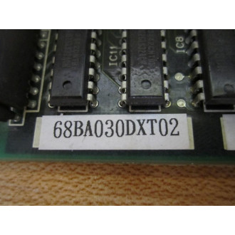 Sanyo Denki 68BA030DXT02 Servo Drive Board AJDBA01-C - Parts Only