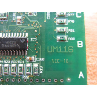 Nachi UM116 Robot PC Board UM116C - Used