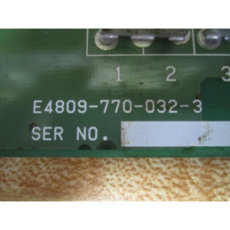Okuma E4809-770-032-3 Relay Board E48097700323 - Parts Only