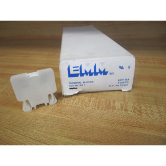 EMM EA 1 Terminal Blocks EA1 (Pack of 21)