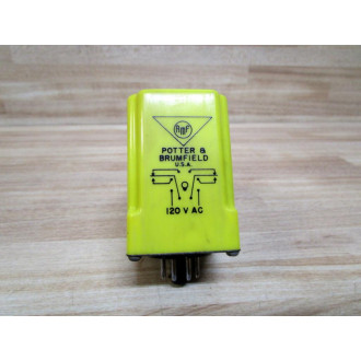Potter & Brumfield CDB-38-70004 Time Delay 3A945 WO Knob 115V Res - Used