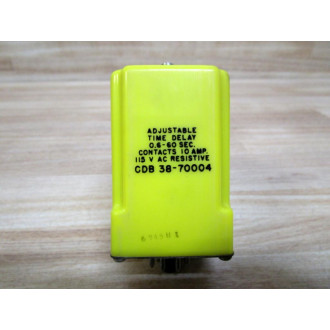 Potter & Brumfield CDB-38-70004 Time Delay 3A945 WO Knob-115 VAC Resistive - Used