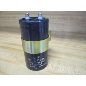 M CE33 Capacitor UPCE33 3900uF 400V wBracket - Used