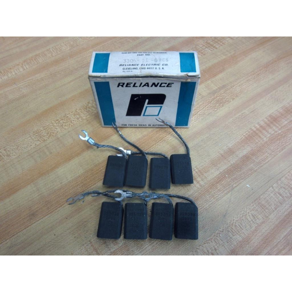 ABB Baldor Reliance 3306-DE Carbon Brush 3306DE (Pack of 8) ABB Baldor Reliance 3306-DE Carbon Brush 3306DE (Pack of 8)
