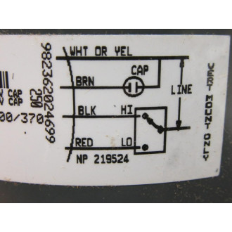 General Electric 5KCP39HGD797S GE Motor 1075 RPM - New No Box