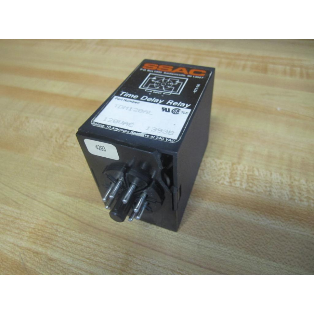 ABB TDM120AL Entrelec SSAC Relay Chipped Corner - New No Box