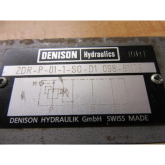 Denison 098-91179 Pressure Reducing Valve 09891179 - New No Box