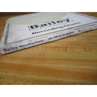 Bailey 1300K500 Circular Recording Chart (Pack of 100)