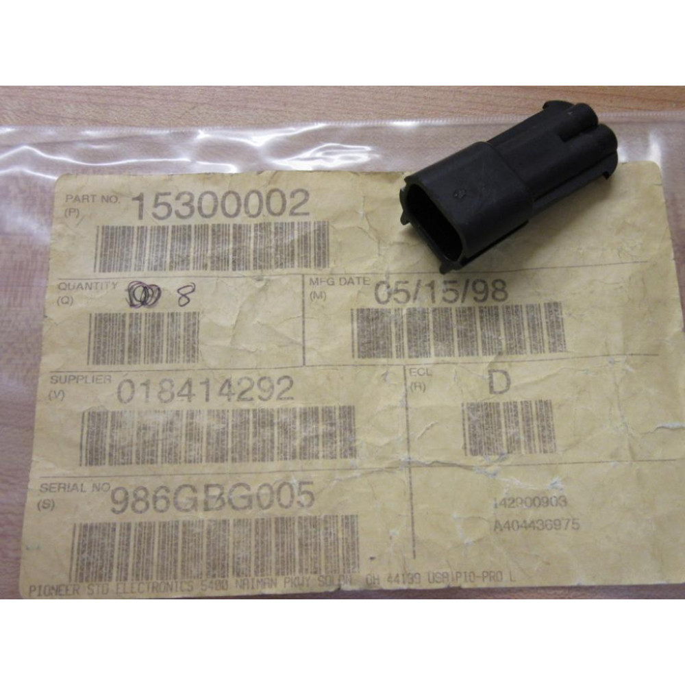 Delphi 15300002 Connector (Pack of 8) - New No Box