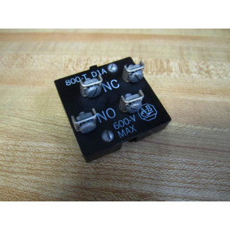 Allen Bradley 800T-D1A Pushbutton 800TD1A Contact Only - New No Box