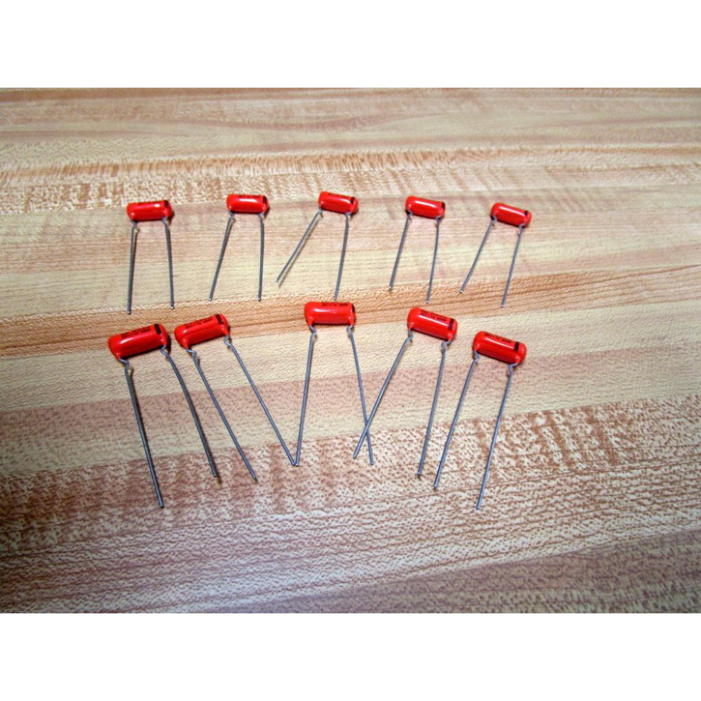 SBE 6PS-D10 Capacitor 6PSD10 .001 600V (Pack of 10) - New No Box