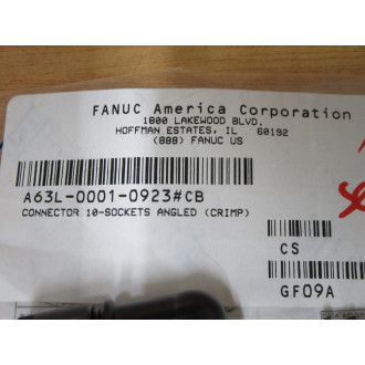 Fanuc A63L-0001-0923-CB Connector A63L00010923CB