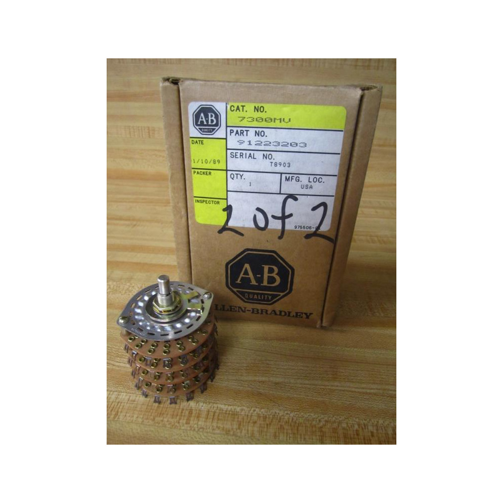 Allen Bradley 7300MV Rotary Switch 91223203