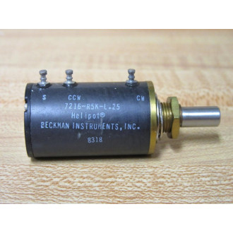 CCW 7216-R5K-L.25 Potentiometer 7216R5KL25 - New No Box