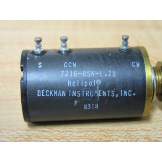 CCW 7216-R5K-L.25 Potentiometer 7216R5KL25 - New No Box
