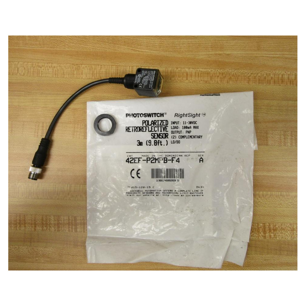 Allen Bradley 42EF-P2MPB-F4 Switch Right Sight 42EFP2MPBF4