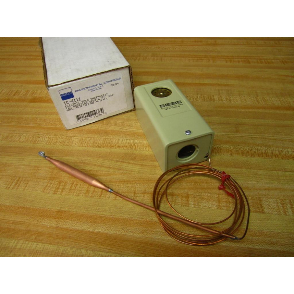 Siebe TC-4111 Electric Bulb Thermostat TC4111